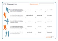 2016 Anagrams