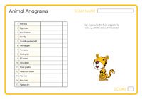 Animal Anagrams