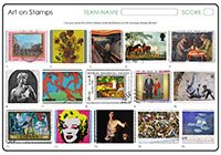 Art On Stamps