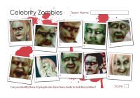 Celebrity Zombies