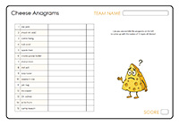 Cheese Anagrams