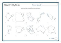 Country Outlines