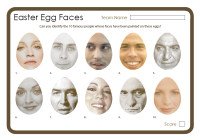 Easter Egg Faces