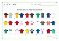 Euro 2016 Kits