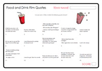 Food and Drink Film Quotes