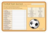 Football Team Sponsors