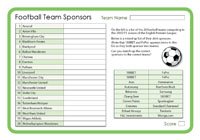 Football Team Sponsors 2010-2011