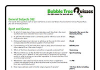 General Subjects 392
