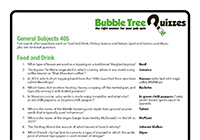 General Subjects 405 General Subjects 405