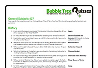 General Subjects 407 General Subjects 407