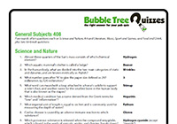 General Subjects 408