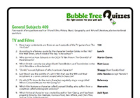 General Subjects 409