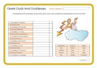 Greek Gods And Goddesses