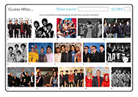 Guess Who - Numbers in Band Names