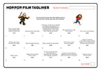 Horror Film Taglines