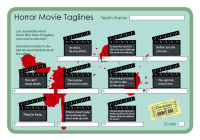 Horror Movie Taglines