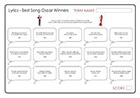 Lyrics - Best Song Oscar Winners