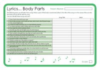 Lyrics - Body Parts