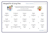 Merged Film and Song Titles Merged Film and Song Titles