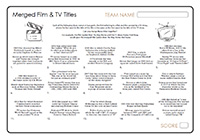 Merged Film and TV Titles