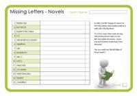 Missing Letters - Novels