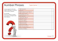 Number Phrases 7