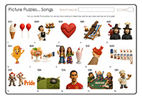 Picture Puzzles - Songs