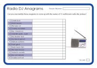 Radio DJ Anagrams