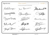 Signatures