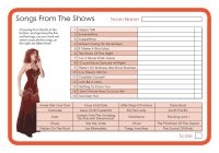 Songs From The Shows