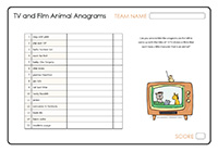 TV and Film Animal Anagrams