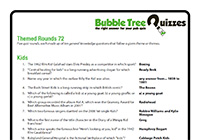 Themed Rounds 72 Themed Rounds 72